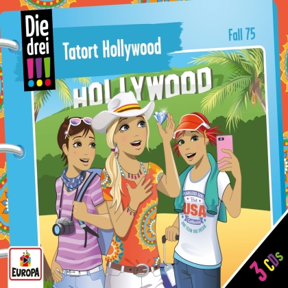 Die Drei !!! - 075/Tatort Hollywood (3 CDs)