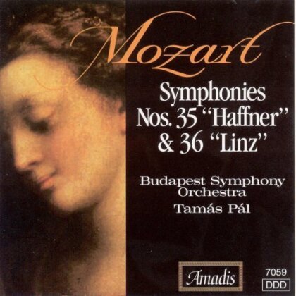 Wolfgang Amadeus Mozart (1756-1791), Tamas Pal & Budapest Symphony Orchestra - Symphonies 35 & 36