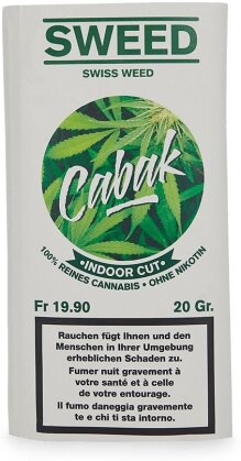 Sweed Cabak (Tabakersatz 20g) - Indoor (CBD: 15% THC: <1%)