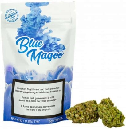 UrbanPharm Blue Magoo (6g) - Indoor (CBD: 19% THC: <1%)