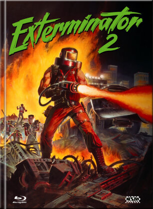 Exterminator 2 (1984) (Cover A, Limited Collector's Edition, Mediabook, Uncut, Blu-ray + DVD)