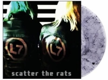 L7 - Scatter The Rats (2021 Reissue, Limited Edition, Gray/White/Black Vinyl, LP)