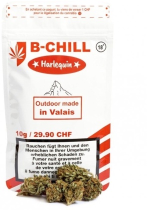 B-Chill Harlequin (10g) - Outdoor (CBD: 14% THC: <1%)