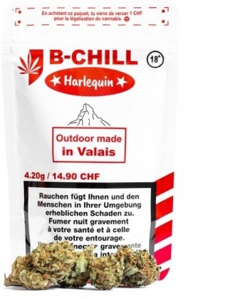 B-Chill Harlequin (4.2g) - Outdoor (CBD: 14% THC: <1%)
