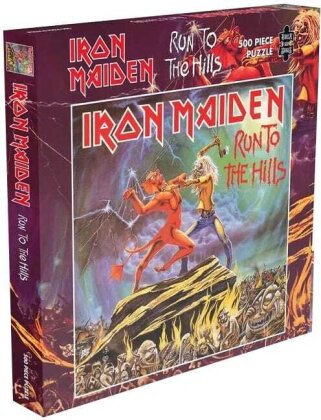 Iron Maiden - Run to the Hills 500 Piece Jigsaw Puzzle
