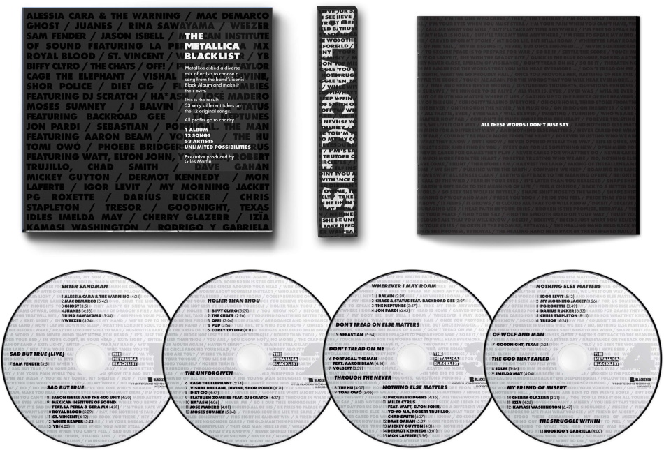 The Metallica Blacklist (4 CDs)