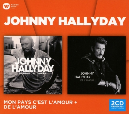 Johnny Hallyday - Coffret: Mon pays c'est l'amour & De l'amour (2 CDs)