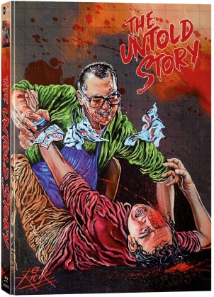 The Untold Story (1993) (Cover B, Collector's Edition Limitata, Mediabook, Uncut, Blu-ray + 2 DVD)