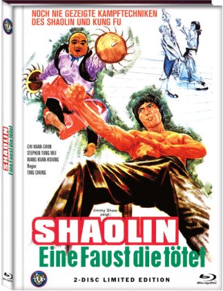 Shaolin - Eine Faust die tötet (1977) (Cover A, Edizione Limitata, Mediabook, Blu-ray + DVD)