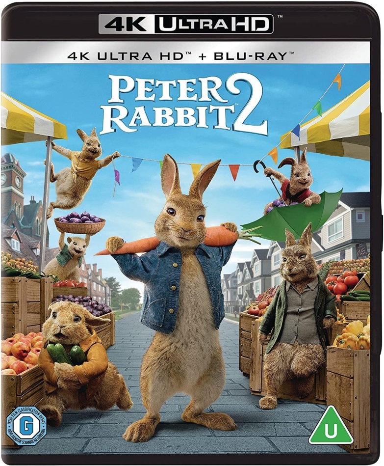 Peter Rabbit 2 (2021) (4K Ultra HD + Blu-ray)