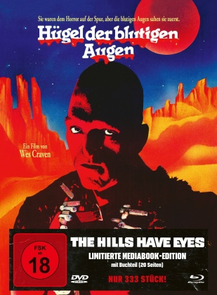 Hügel der blutigen Augen (1977) (Cover A, Limited Edition, Mediabook, Blu-ray + DVD)