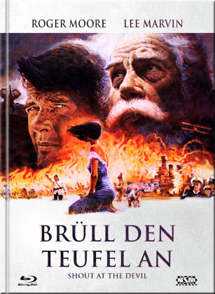 Brüll den Teufel an (1976) (Cover E, Édition Collector Limitée, Mediabook, Uncut, Blu-ray + DVD)