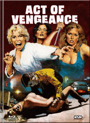 Act of Vengeance (1974) (Cover C, Limited Collector's Edition, Mediabook, Uncut, Blu-ray + DVD)