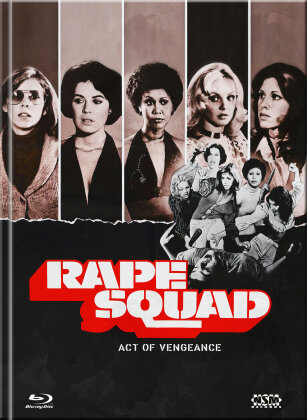 Rape Squad - Act of Vengeance (1974) (Cover D, Édition Collector Limitée, Mediabook, Uncut, Blu-ray + DVD)