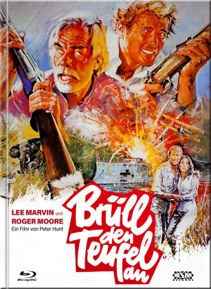 Brüll den Teufel an (1976) (Cover A, Limited Collector's Edition, Mediabook, Uncut, Blu-ray + DVD)