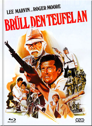 Brüll den Teufel an (1976) (Cover C, Édition Collector Limitée, Mediabook, Uncut, Blu-ray + DVD)