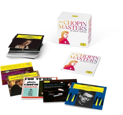 Martha Argerich, Vladimir Ashkenazy, Ivo Pogorelich & Maurizio Pollini - Chopin Masters Edition (Boxset, 28 CD)