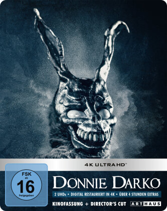 Donnie Darko (2001) (Cinema version, Director's Cut, Limited Edition, Steelbook, 2 4K Ultra HDs)