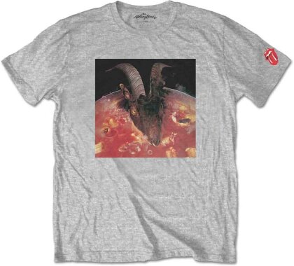 The Rolling Stones Unisex T-Shirt - Goats Head Soup (Sleeve Print)