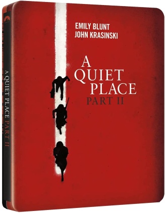 A Quiet Place 2 (2020) (Edizione Limitata, Steelbook, 4K Ultra HD + Blu-ray)