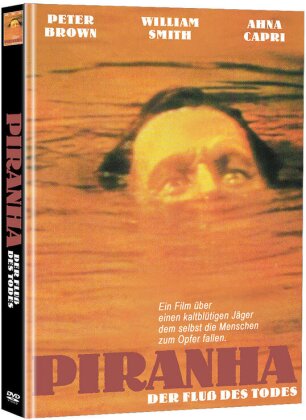 Piranha - Der Fluss des Todes (1972) (Cover B, Super Spooky Stories, Limited Edition, Mediabook, Uncut, 2 DVDs)