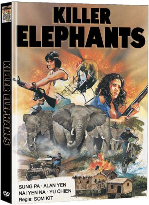 Killer Elephants (1976) (Cover D, Super Spooky Stories, Limited Edition, Mediabook, 2 DVDs)