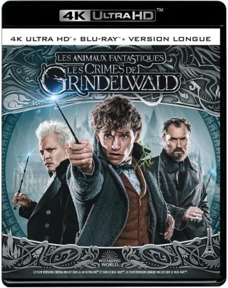 Les animaux fantastiques 2 - Les crimes de Grindelwald (2018) (Version Longue, 4K Ultra HD + Blu-ray)