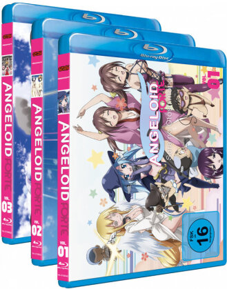 Angeloid - Sora no Otoshimono: Forte - Staffel 2 - Vol. 1-3 (Gesamtausgabe, Bundle, 3 Blu-rays)