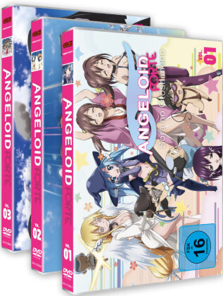 Angeloid - Sora no Otoshimono: Forte - Staffel 2 - Vol. 1-3 (Gesamtausgabe, Bundle, 3 DVDs)
