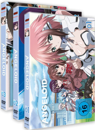 Angeloid - Sora no Otoshimono - Staffel 1 - Vol. 1-3 (Gesamtausgabe, Bundle, 3 DVDs)