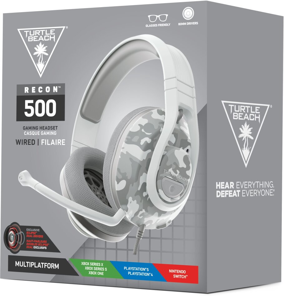 Turtle Beach Recon 500 Arctic Camo Gaming Headset***