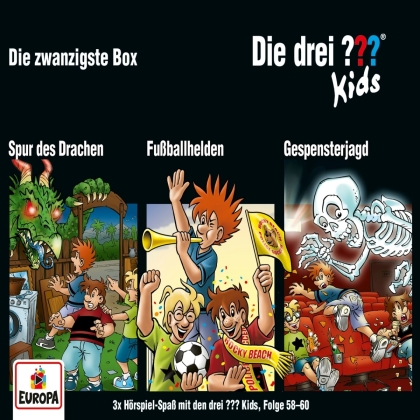 Die Drei ??? Kids - 020/3er Box (Folgen 58,59,60) (3 CDs)