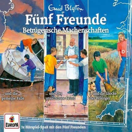 Fünf Freunde - 038/3er-Box-Betrügerische Machenschaften (Folgen 1 (3 CDs)