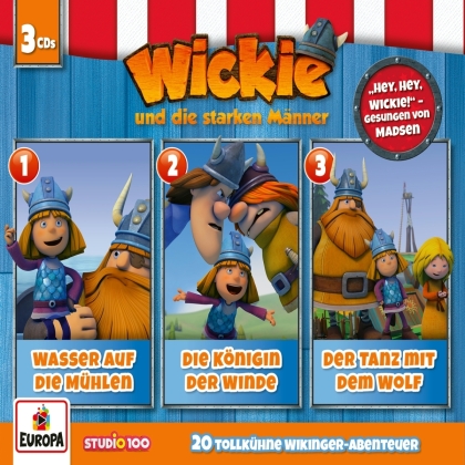 Wickie - Die 1. 3er Box (Folgen 1, 2, 3) (3 CDs)