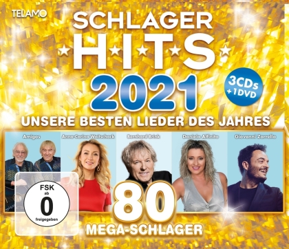 Schlager Hits 2021 (3 CD + DVD)