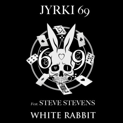 Jyrki 69 - White Rabbit (Cleopatra, Limited Edition, Black & White Splatter Vinyl, 7" Single)