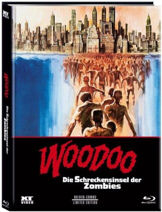 Woodoo - Die Schreckensinsel der Zombies (1979) (Cover C, Limited Edition, Mediabook, Blu-ray + DVD)