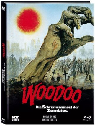 Woodoo - Die Schreckensinsel der Zombies (1979) (Cover D, Limited Edition, Mediabook, Blu-ray + DVD)