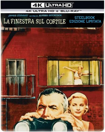 La finestra sul cortile - Rear Window (1954) (Edizione Limitata, Steelbook, 4K Ultra HD + Blu-ray)