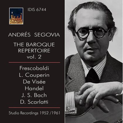 Andrés Segovia - Baroque Repertoire 2 - Studio Recordings 1952/1961