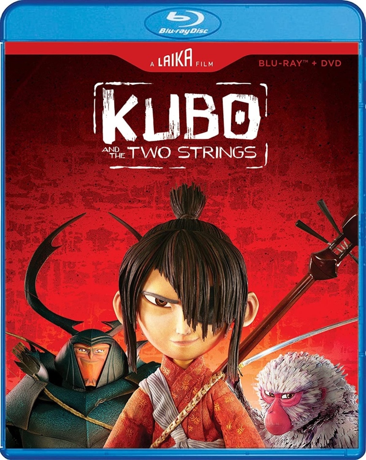 Kubo And The Two Strings (2016) (Laika Studio Edition, Blu-ray + DVD)