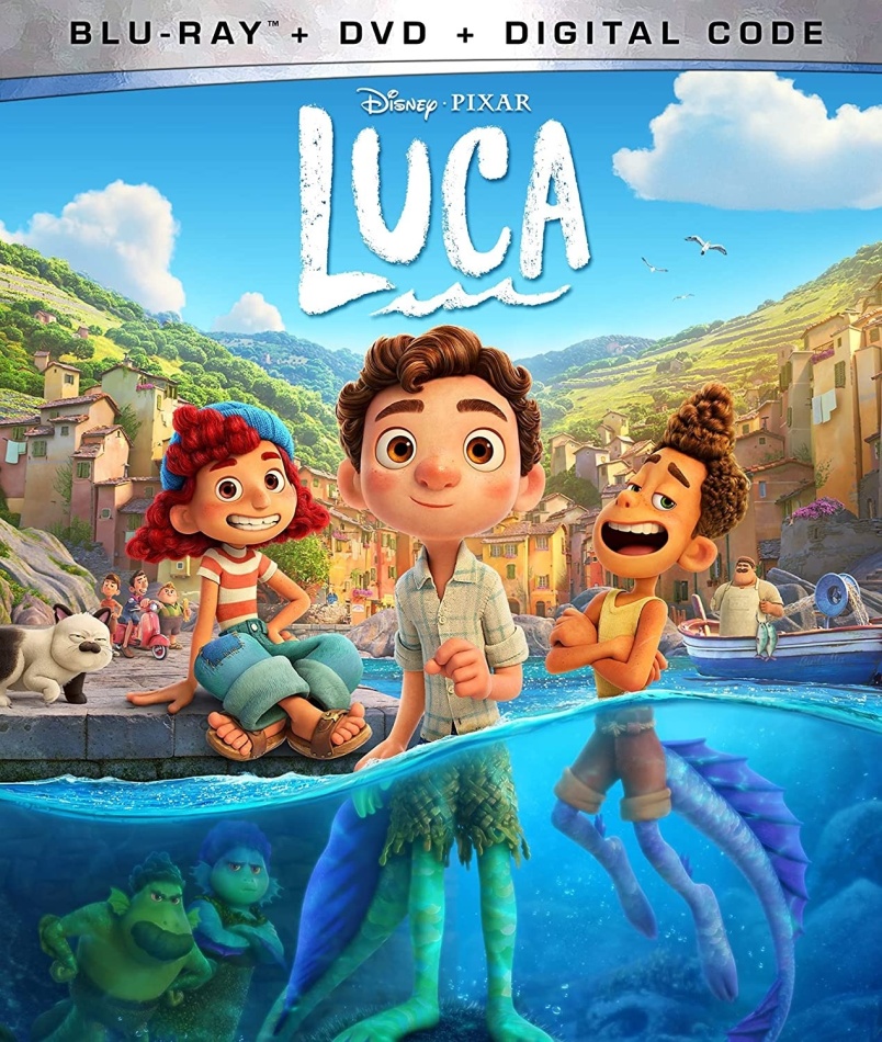 Luca (2021) (Blu-ray + DVD)