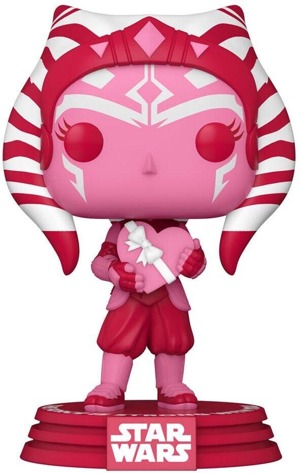 Star Wars Valentines POP! Star Wars Vinyl Figur Ahsoka 9 cm