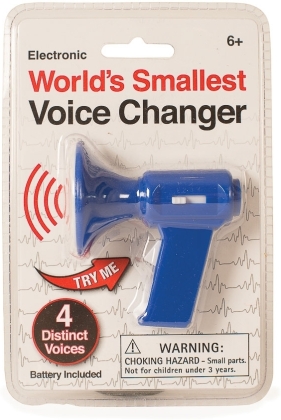 Voice Changer - der kleinste Stimmverzerrer der Welt!
