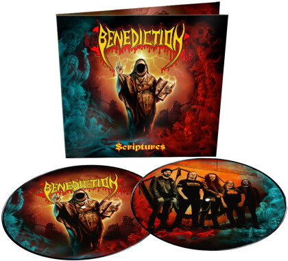 Benediction - Scriptures (2021 Reissue, Nuclear Blast, Limited Edition, Picture Disc, 2 LPs)