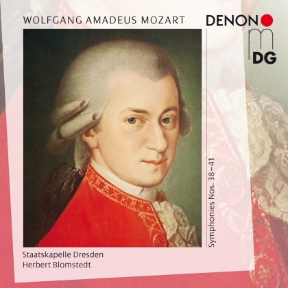 Herbert Blomstedt, Winds Of Staatskapelle Dresden & Wolfgang Amadeus Mozart (1756-1791) - Symphonies 38-41 (2 CDs)