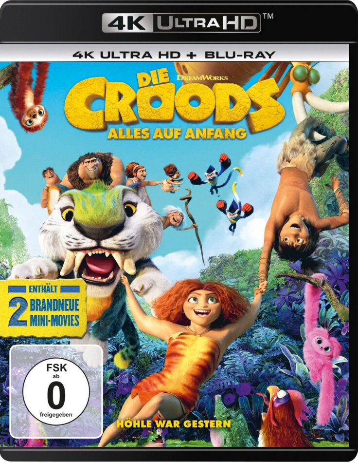 Die Croods 2 - Alles auf Anfang (2020) (4K Ultra HD + Blu-ray)