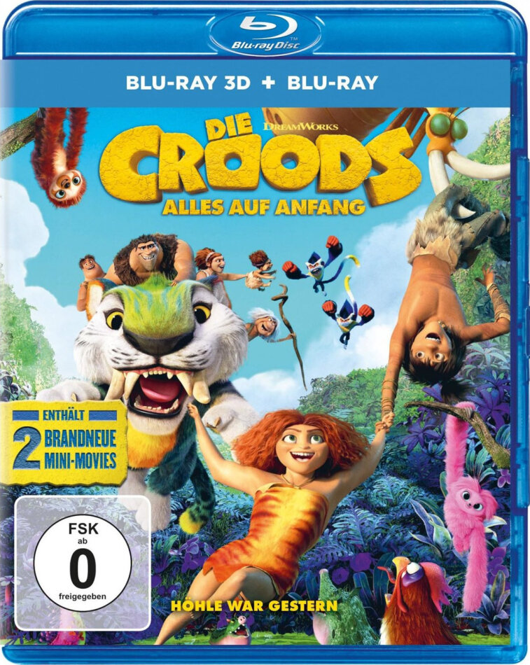 Die Croods 2 - Alles auf Anfang (2020) (Blu-ray 3D + Blu-ray)