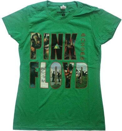 Pink Floyd Ladies T-Shirt - Echoes Album Montage