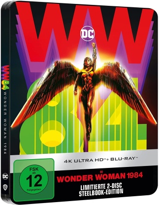 Wonder Woman 1984 (2020) (Édition Limitée, Steelbook, 4K Ultra HD + Blu-ray)